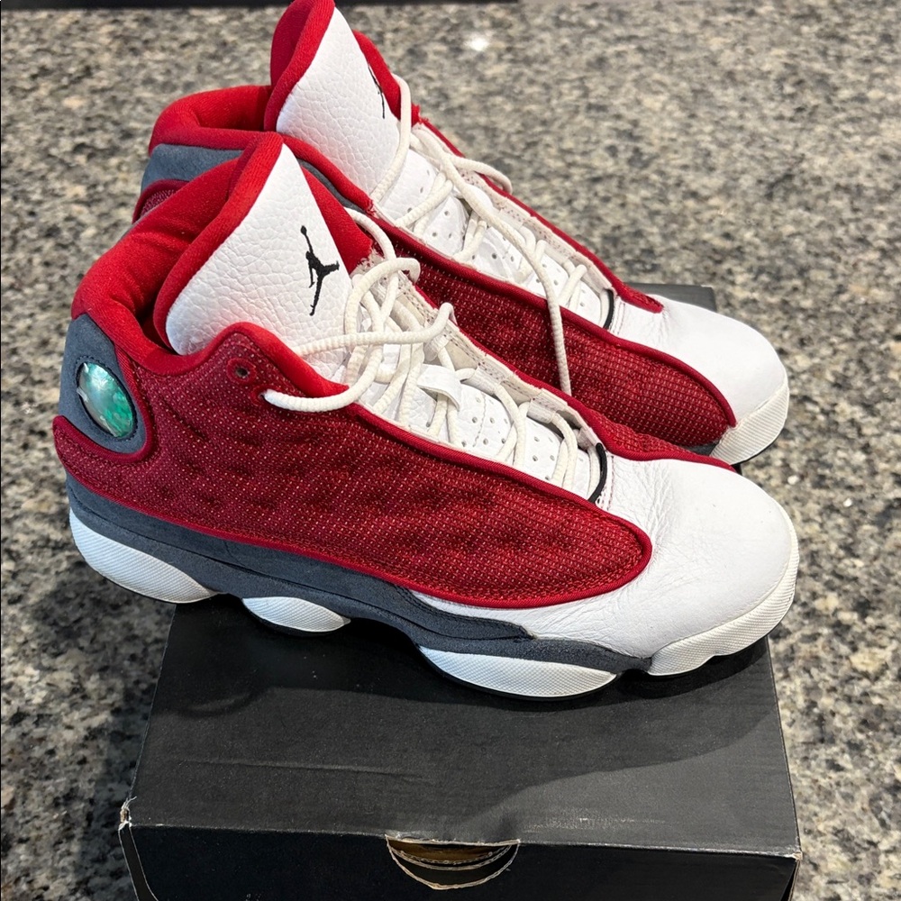 Jordan Kids Sneakers in Red and White